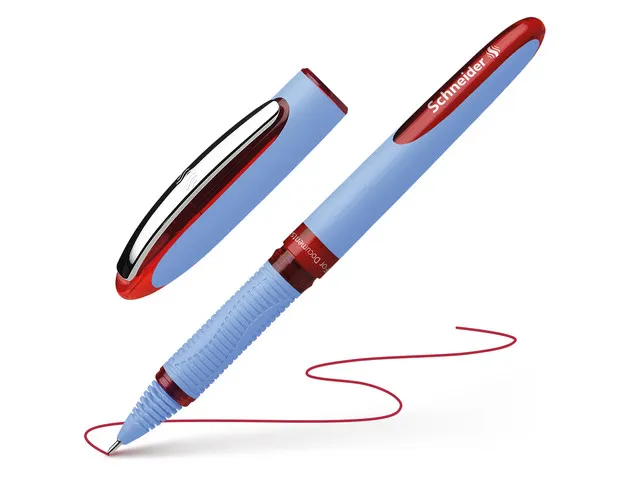 Rollerball Schneider One Hybrid N 0.5mm Etui 4 Stuks Assorti