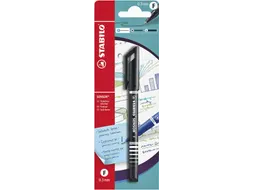 Fineliner STABILO Sensor 10198 fijn zwart blister à 1 stuk