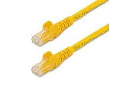 0,5m gigabit snagless RJ45 UTP Cat6 patchkabel geel