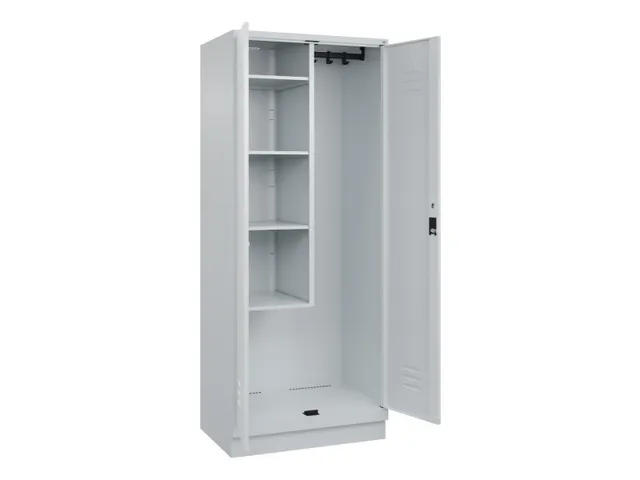 schoonmaakkast,HxBxD 1950x800x500mm,links 4vakken