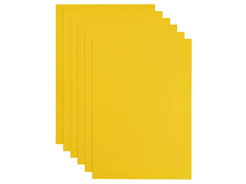 Kopieerpapier Papicolor A4 200gr 6 vel dottergeel