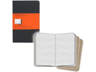 Schrift Moleskine Lijn Large Zwart 130x210mm - 5