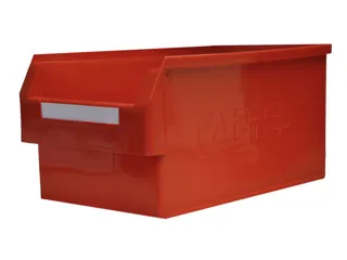 Magazijnbakken Pe Hxbxd 250X300X500/450Mm Rood - 2