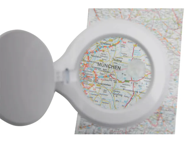 Loeplamp LED MAULiris Wit Dimbaar