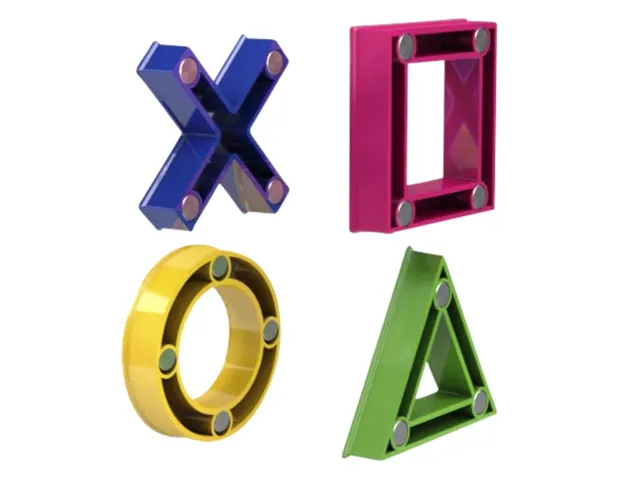 Mega Magnet Dahle Mini 45x45mm 4 stuks