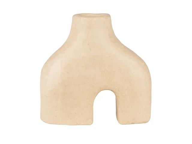 Figuur Décopatch vaas dubbele voet 19x7x18cm