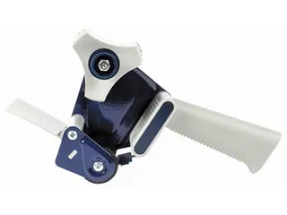 Afroller voor verpakkingstape, 75 mm, blauw - 2