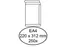 Envelop Hermes Akte Ea4 220x312mm Zelfklevend Wit doos à 250 stuks