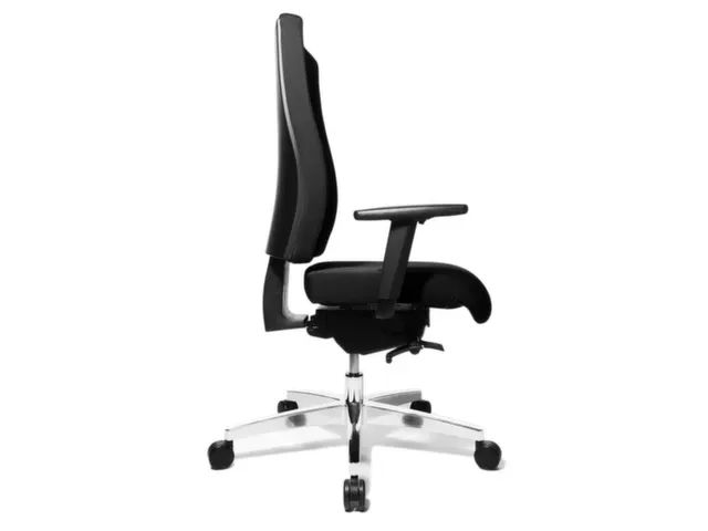 chaise de bureau pivotante,Mécan. synchrone,a. accoudoirs