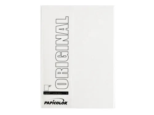 Kopieerpapier Papicolor A4 200gr 6 vel wit