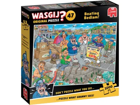 Wasgij Original Puzzel 47 De boot in! 1000 stukjes