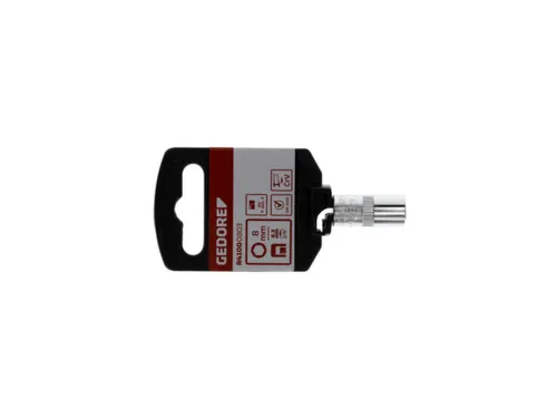 GEDORE R41000803 Dop 1/4 inch zeskant 8mm lengte 25mm