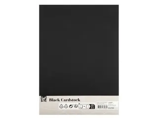 Hobbykarton CraftID A4 220gr zwart 10 vel - 3
