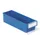 stellingbak,HxBxD 100x132x400mm,PP,blauw