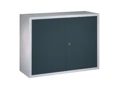 Hangkast 600x800x300mm 1 Verstelbaar Legbord Ral 7035 Front Ral 7016
