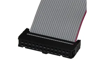 Low-Profile 40cm parallelle poort verloopkabel met bracket DB25(F)-IDC - 3