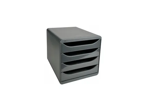 Ladenblok A4+ BIG-BOX Classic 4 lades Grijs