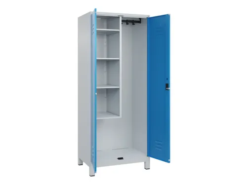schoonmaakkast,HxBxD 1950x800x500mm,links 4vakken