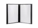 Porte-menu Securit Signature A5 noir