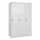 locker voor scheiding van kleding,HxBxD 1850x1200x500mm,3vak