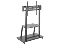 Trolley voor TV’s en monitoren, voor schermen 37 inch–100 inch, VE