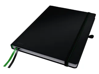 Notitieboek Leitz Complete A6 lijn 160 pagina's 100gr zwart - 1