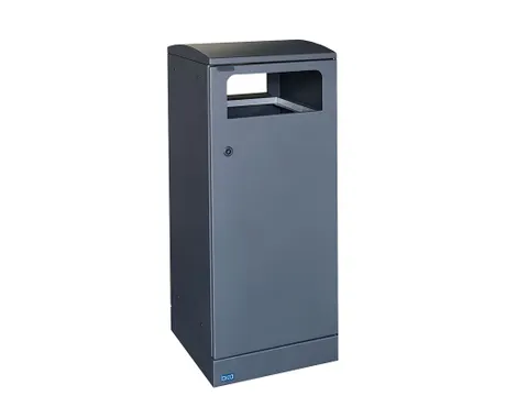 Bica 5081 Buitenafvalbak 100 Liter Antraciet