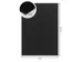 Panneau Mousse Kangaro A4 3mm Double face Noir 30 pièces