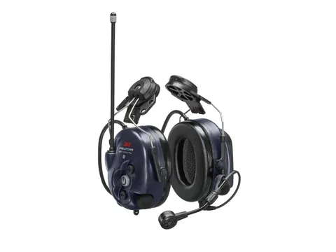 3M Peltor WS LiteCom Plus gehoorkap met helmbevestiging