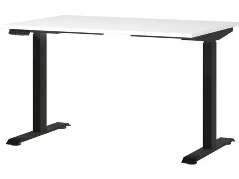 Elektrisch ihv bureau,HxBxD 720-1200x1200x800mm,blad wit