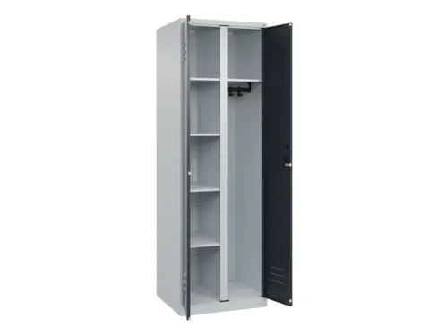 wasgoedverdeelkast,HxBxD 1850x600x500mm,vak B 300mm,cilinderslot