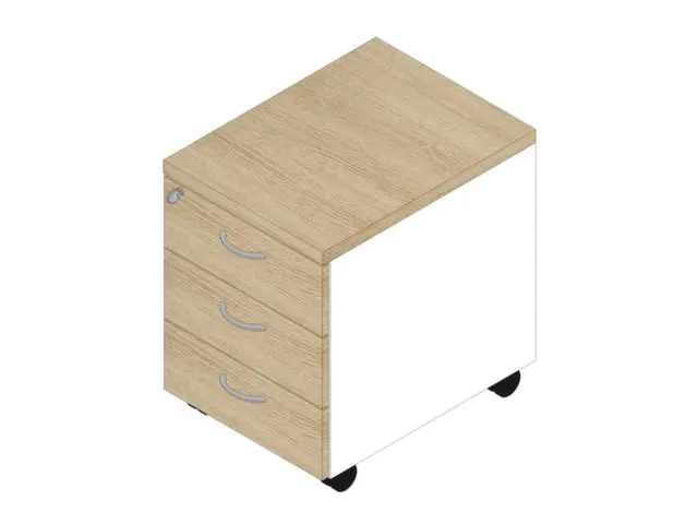 mobiel ladeblok,HxBxD 580x420x560mm,3lade(n),centr. vergrendeling