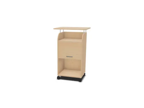 caddy,HxBxD 1130x550x470mm,3niveaus,1kasten,NE-esdoorn
