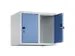 opzetkast,v. locker,2vak.,vak B 300mm,HxBxD 500x600x500mm,vleugeldeur