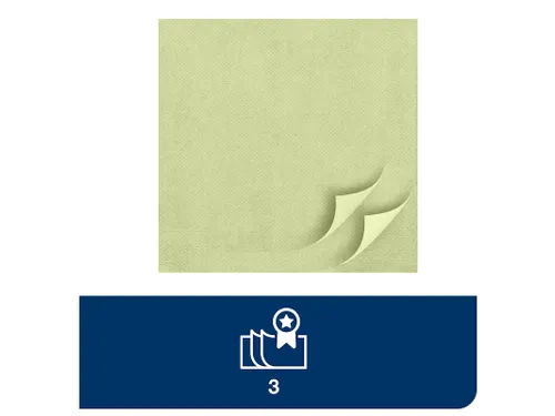 Tork 477611 Soft Dinnerservet Advanced Champagne 39x39cm 1/8 vouw