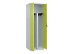 PBM-locker,HxBxD 1850x600x500mm,2vak,vak B 300mm,draaigrendel