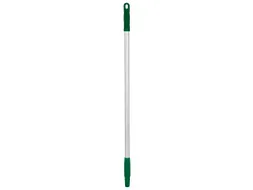 Hygiene aluminium steel 840mm Ø22mm groen met schroefdraad