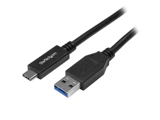 1 meter USB-A naar USB-C laadkabel USB 10Gbps 3A Charge & Sync M/M - 1