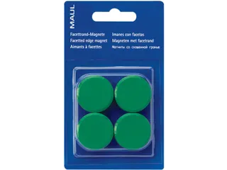 Magneet Maulsolid, Diameter 32 Mm, Groen, 4 Stuks - 1