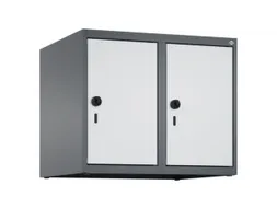 opzetkast,v. locker,2vak.,vak B 300mm,HxBxD 500x600x500mm,vleugeldeur