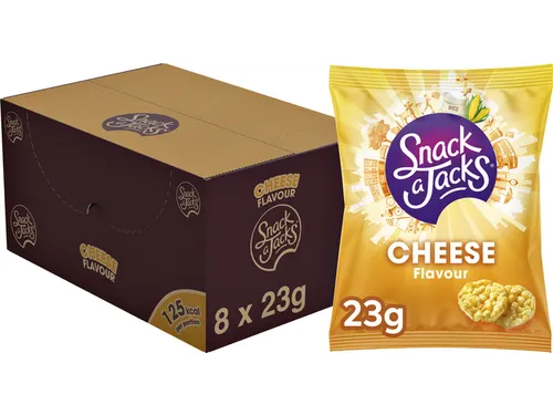 Mini rijstwafels Snack-a-Jacks cheese