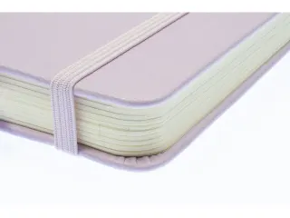 Schetsboek Kangaro A5 violet PU HC 80 blad 140gr roomwit met elastiek - 7