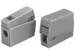 Verlichtingsconnector, 2.5mm, 105°, Grey