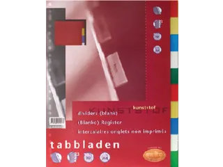 Tabbladen Multo A4 23-Gaats 7041010 10-Delig Assorti Pp - 2
