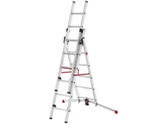 multifunctionele telescoopladder,2x6/1x5,sporten,balk L 3,73m