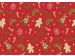Rotolux Apparaatrol Gingerbreadman rood 200mx50cm inpakpapier