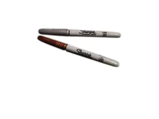 Viltstift Sharpie Fijne punt rond 0.9mm Metallic Goud op blister - 4