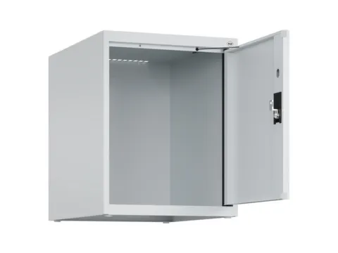 opzetkast,v. locker,1vak.,vak B 400mm,HxBxD 500x400x500mm,cilinderslot