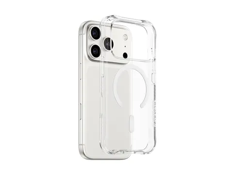 PanzerGlass CARE by Samba Case Transparent w. White MagSafe iPho