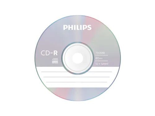 CD-R Philips 80Min 700MB 52x SP 100 stuks